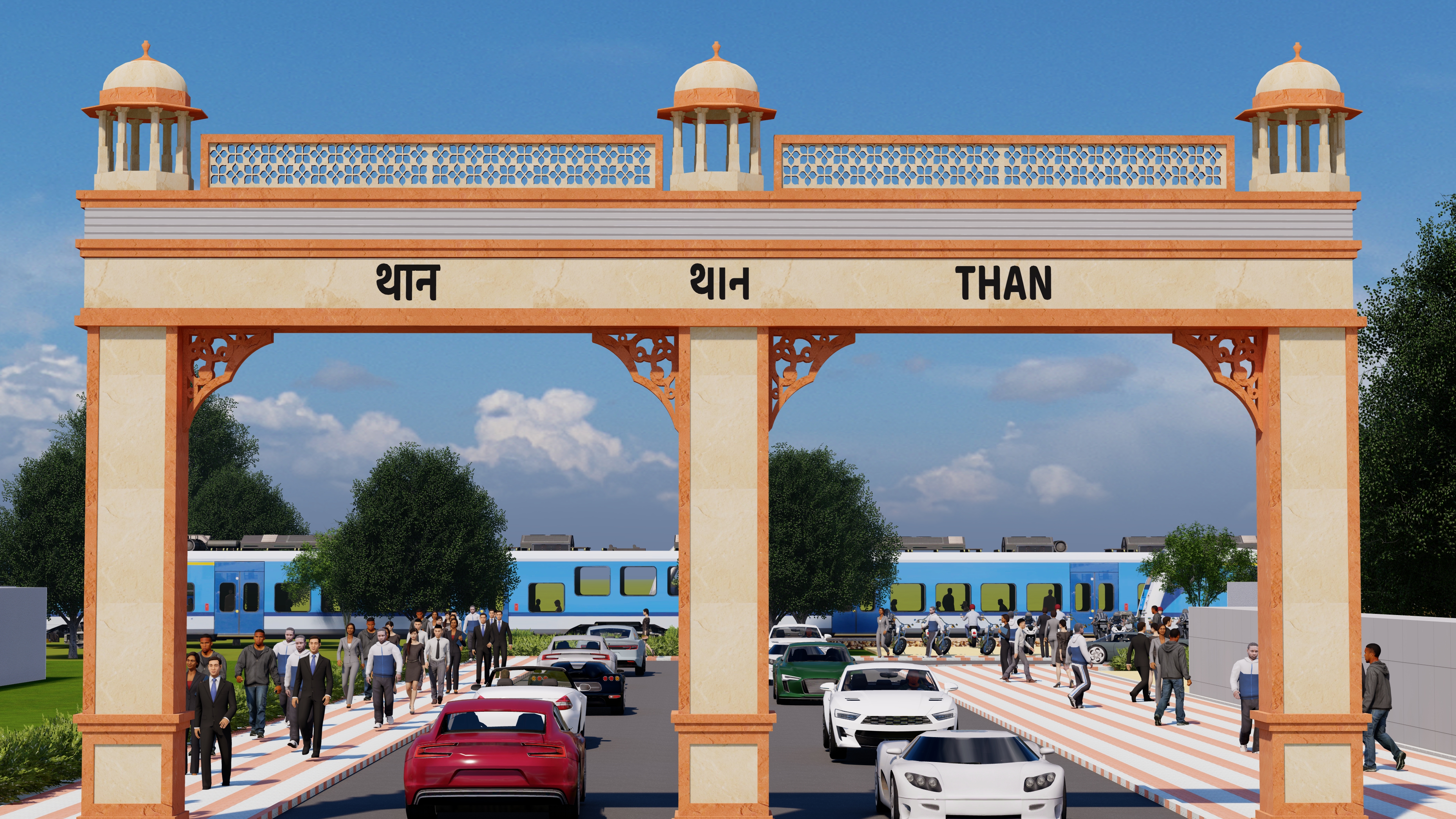 Redevelopment of Than Railway Station